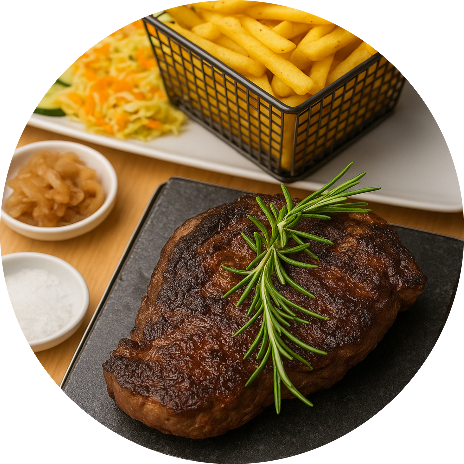 Restaurant bei Wera rumpsteak